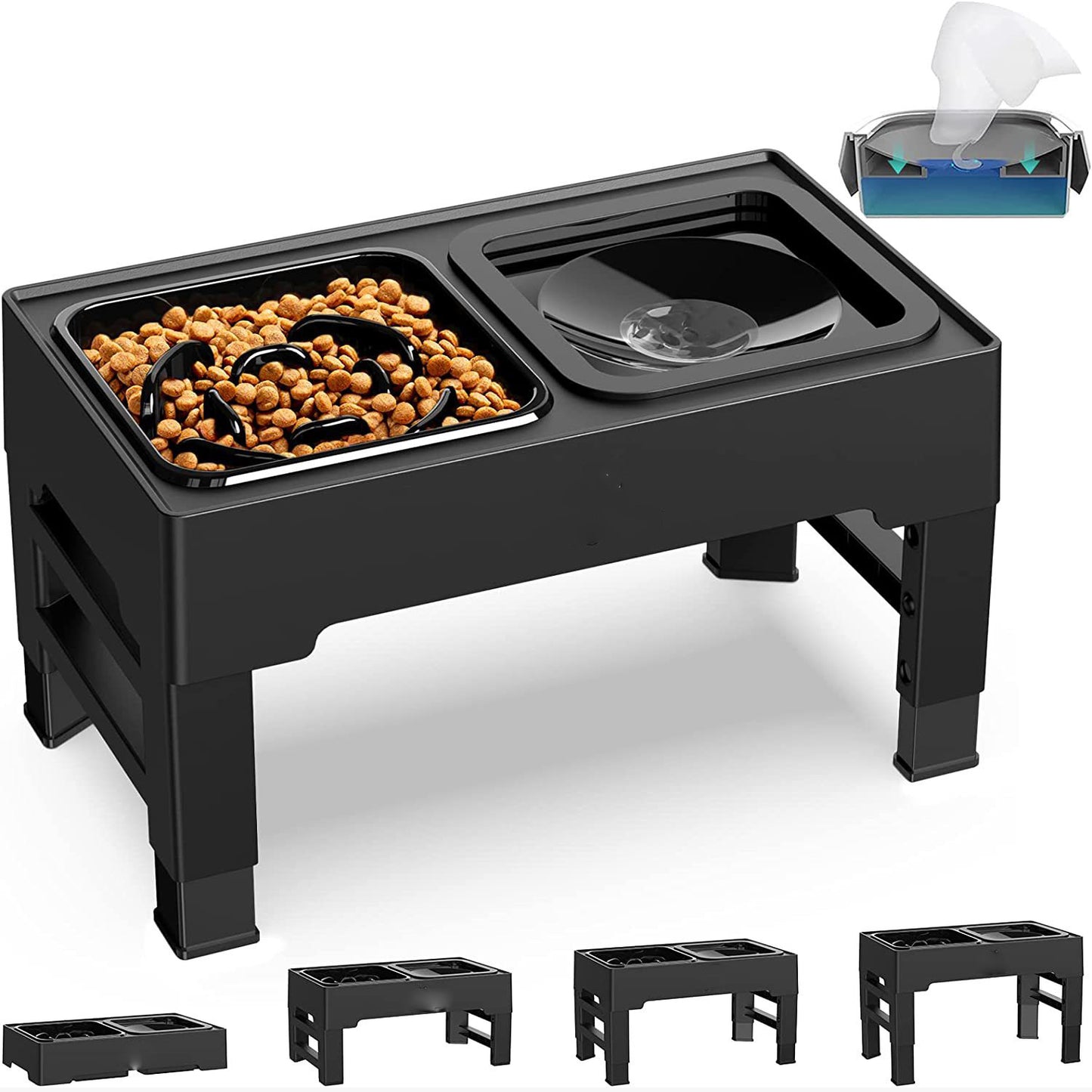 2in1 emelt kutyatál