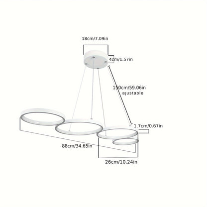 Homefire Modern Mennyezeti LED-lámpa