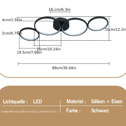 Homefire Modern Mennyezeti LED-lámpa