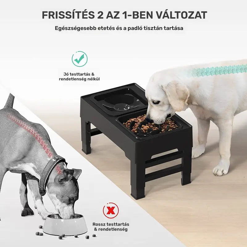 2in1 emelt kutyatál