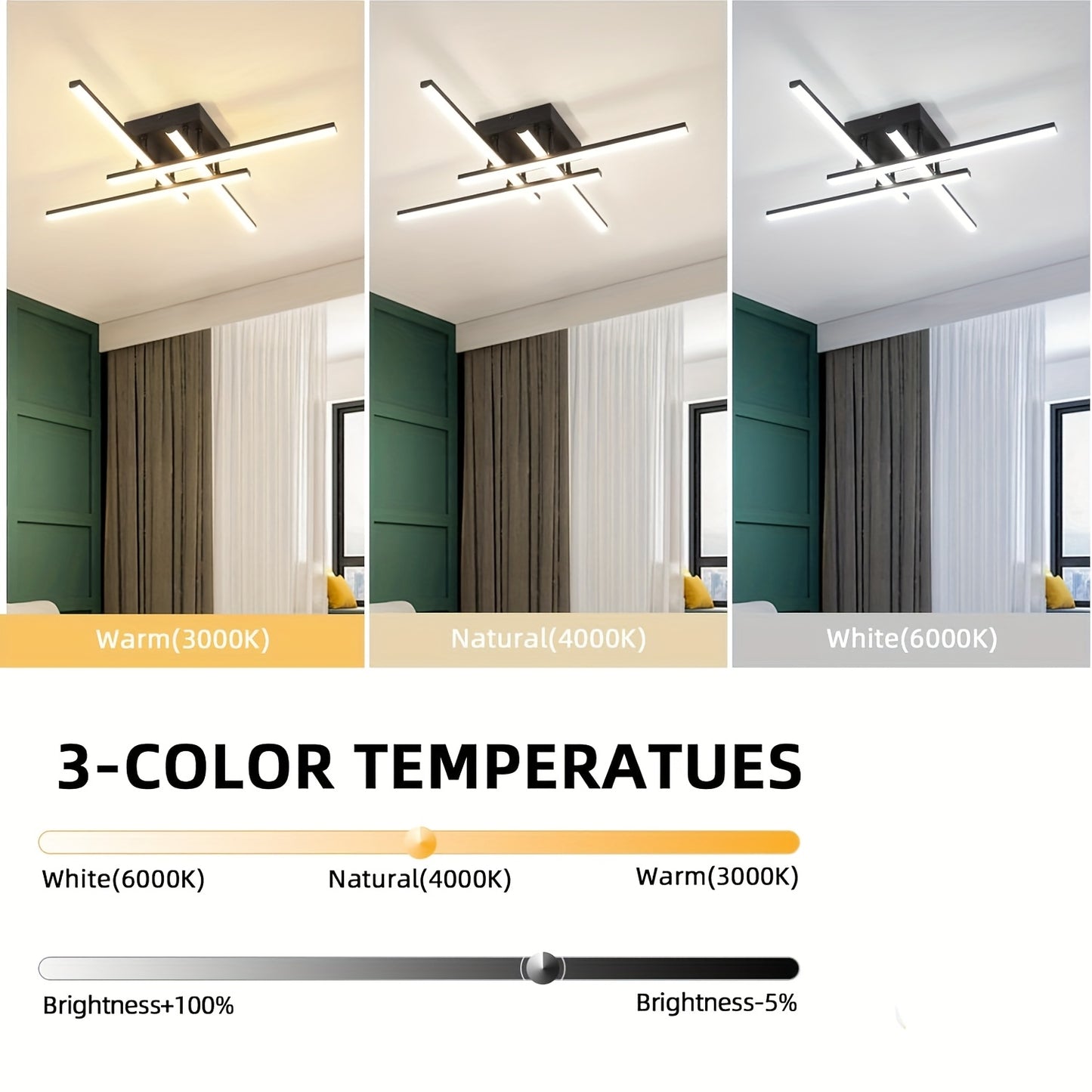 Modern LED mennyezeti lámpatest