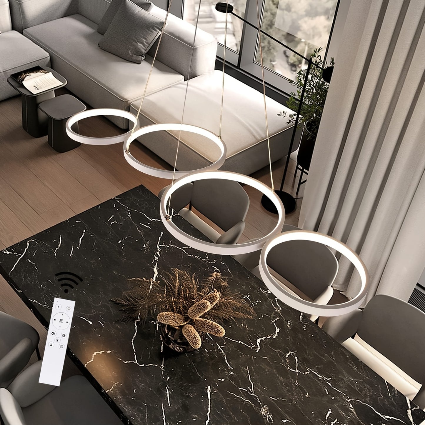 Homefire Modern Mennyezeti LED-lámpa