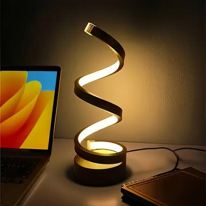 2db LED Spirál Lámpa